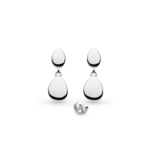 Coast Pebble Twin Droplet Drop Earrings base image – The Pebble collection