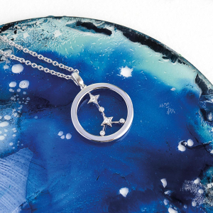 Céleste Constellation Cancer Necklace stylised image – The Constellation collection 