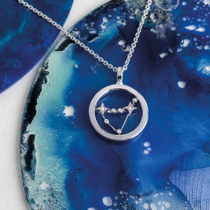 Céleste Constellation Capricorn Necklace stylised image – The Constellation collection 