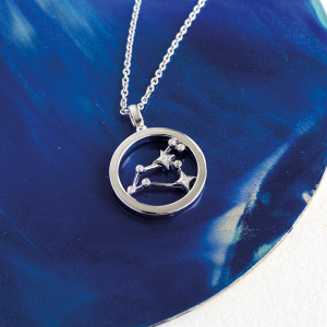 Céleste Constellation Leo Necklace stylised image – The Constellation collection 