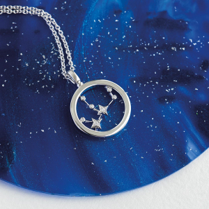 Céleste Constellation Virgo Necklace stylised image – The Constellation collection 