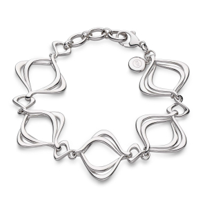 Product image of Alicia Grande Bracelet by British sterling silver jewellery designer Kit Heath