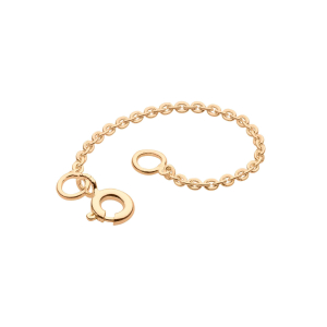 Gold Plated Chain Extender 2" by Kit Heath in Sterling Silver with 18ct Gold Plated Detail