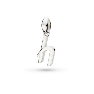 Signature Skript Lowercase h Initial Pendant product image – The Signature collection 