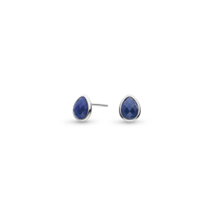 Coast Pebble Azure Gemstone Stud Earrings product image – The Coast collection 