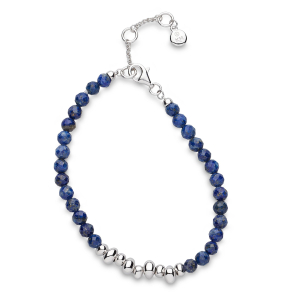 Coast Tumble Azure Gemstone Beaded Bracelet product image – The Coast collection 
