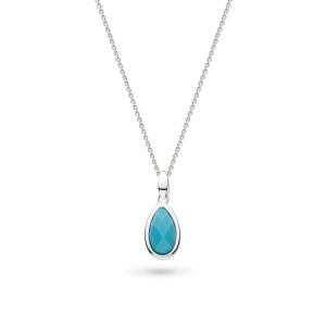 Coast Pebble Azure Gemstone Necklace product image – The Coast collection 
