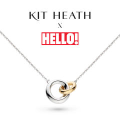 Kit Heath x HELLO! Happiness Necklace product image | Silver Jewellery by Kit Heath