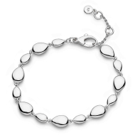 Coast Pebble Link Bracelet | Sterling Silver Jewellery by Kit Heath